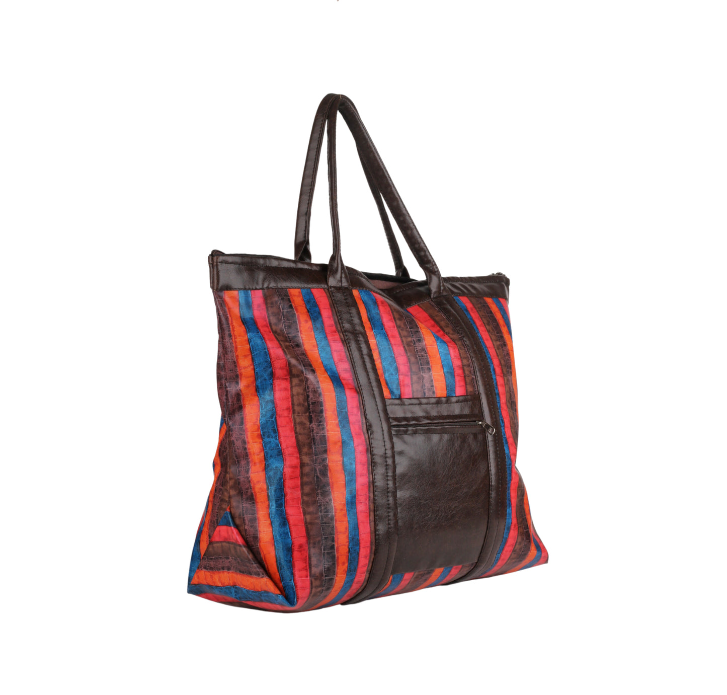 On-the-Go Tote Bag | Faux Leather Exterior & Inner Waterproof Lining
