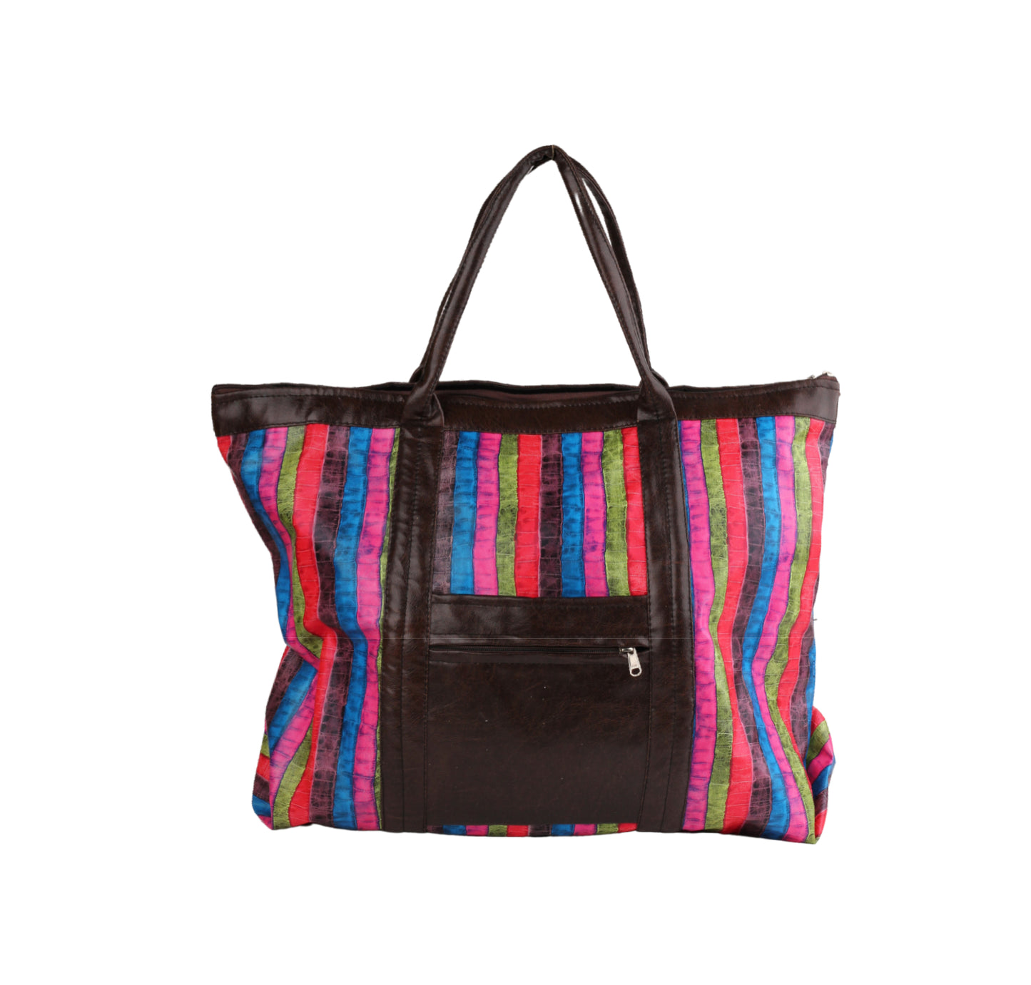On-the-Go Tote Bag | Faux Leather Exterior & Inner Waterproof Lining