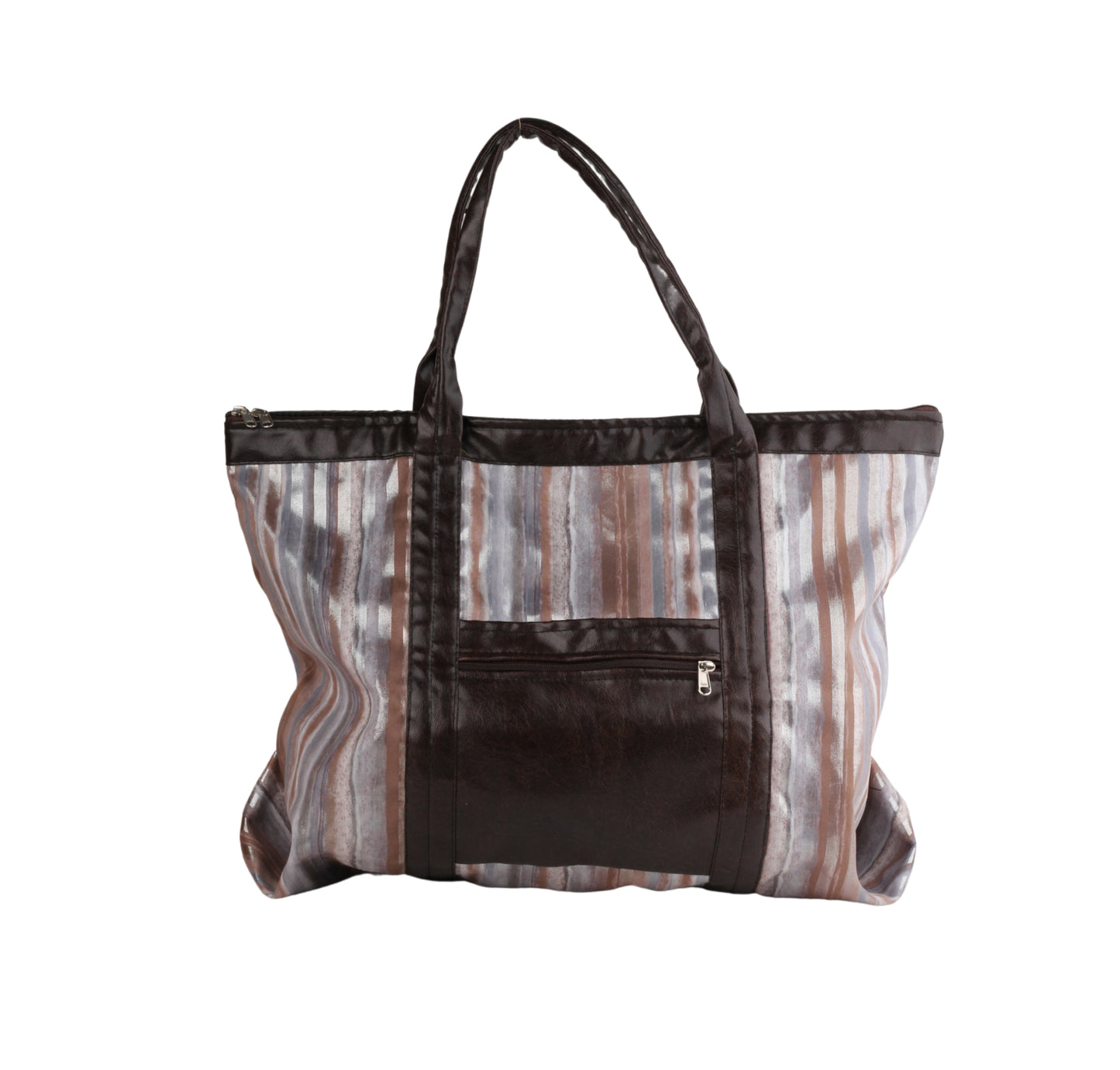 On-the-Go Tote Bag | Faux Leather Exterior & Inner Waterproof Lining
