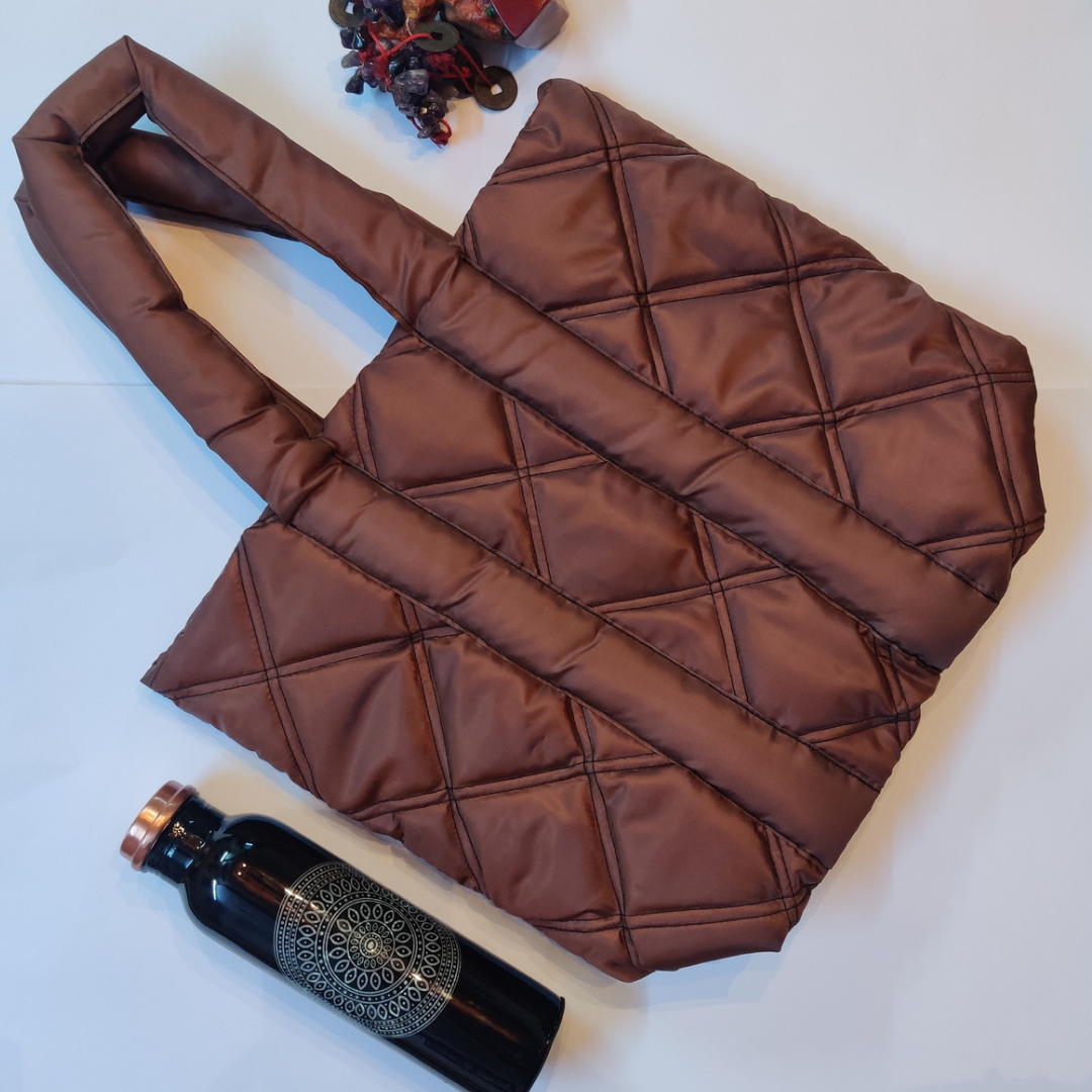 Quilted Long Tote Bags