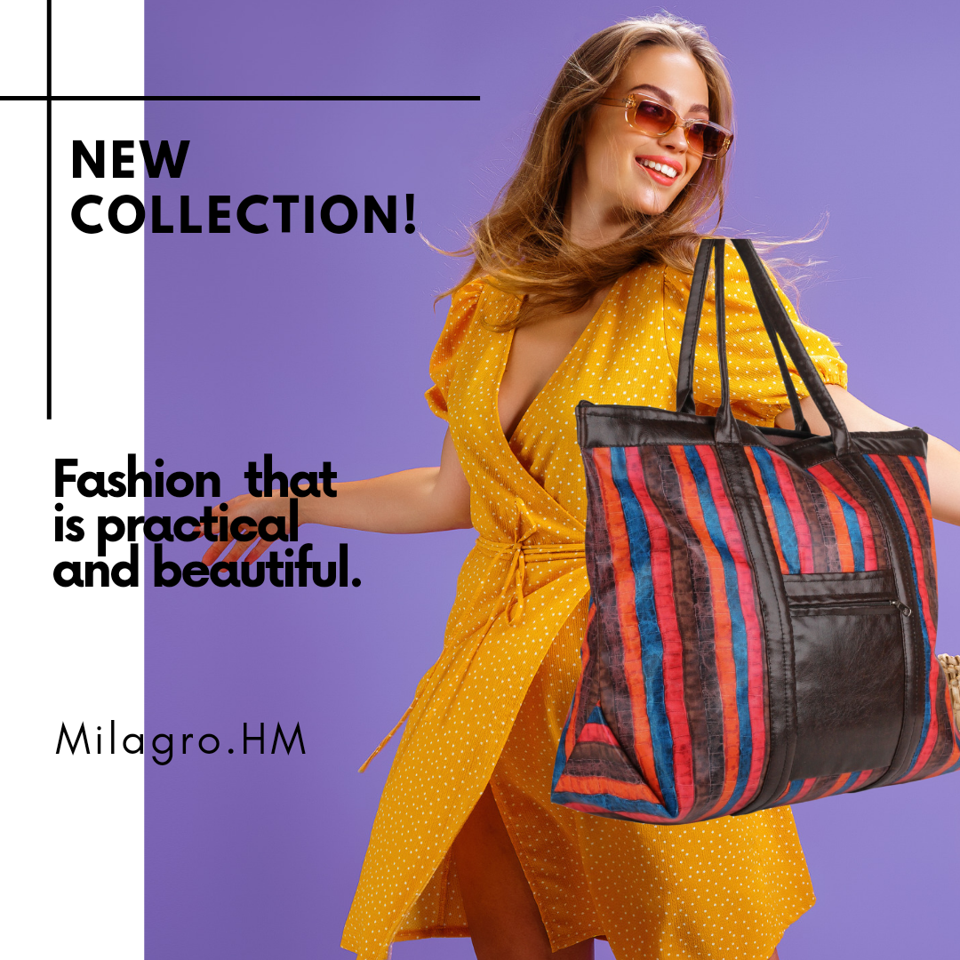 On-the-Go Tote Bag | Faux Leather Exterior & Inner Waterproof Lining