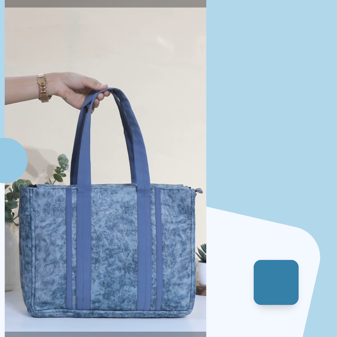 Book Totes ( Small Sizes Suede and Leather Box Totes )