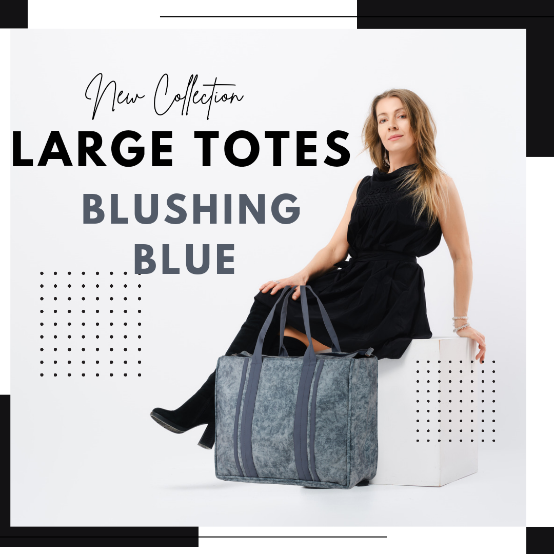 Book totes  ( Large Sizes Suede and Leather Box Totes )