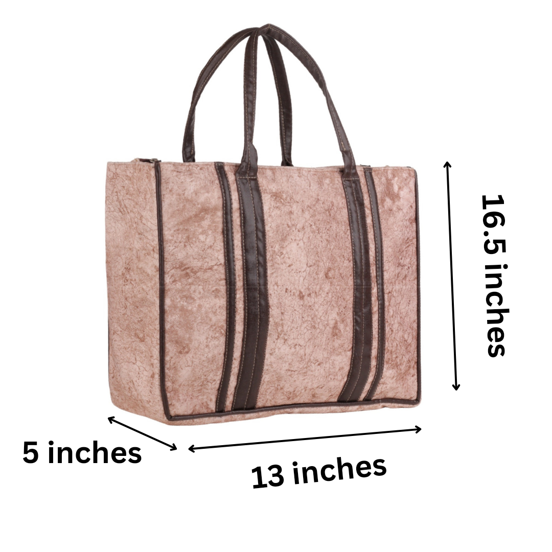 Book totes  ( Large Sizes Suede and Leather Box Totes )