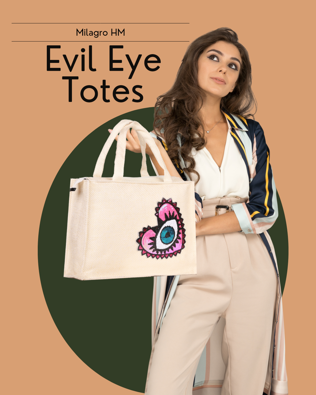 Evil Eye Totes Bag