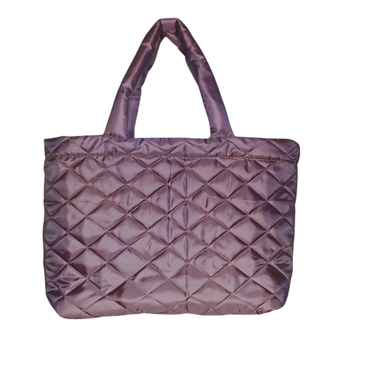 Quilted Boat Totes Brown