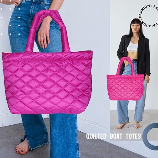 Quilted Boat Totes