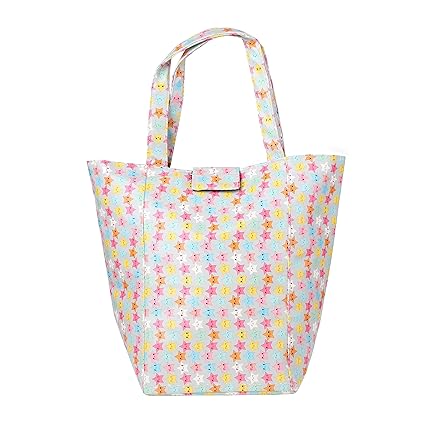 Lunch Bag | Faux Leather Exterior & Inner Waterproof Lining (Floral)