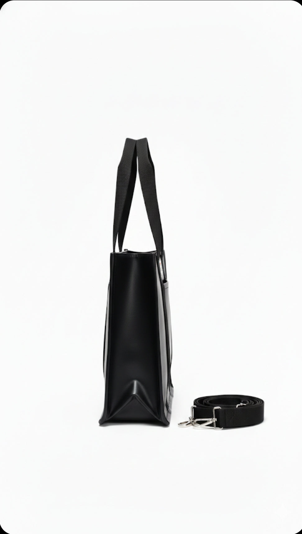 Lunch cum Laptop Bag: Black