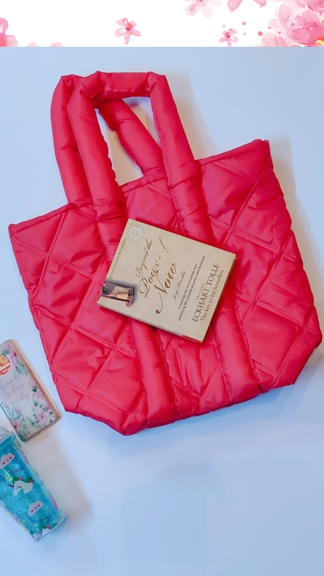 Quilted Long Tote Bags