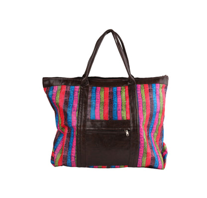 On-the-Go Tote Bag | Faux Leather Exterior & Inner Waterproof Lining