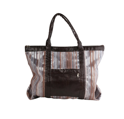 On-the-Go Tote Bag | Faux Leather Exterior & Inner Waterproof Lining