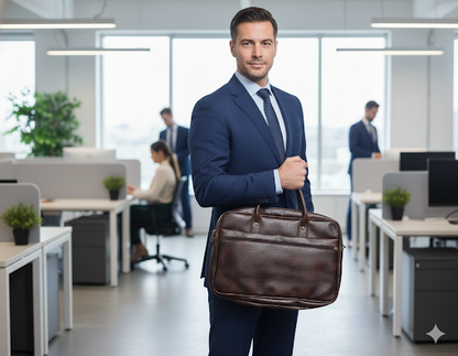 Classic Brown Laptop Bags