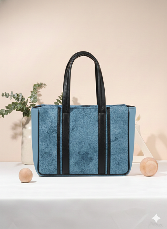 Book Totes : Blushing Blue