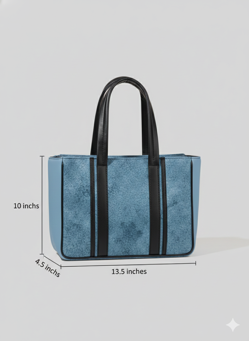 Book Totes : Blushing Blue
