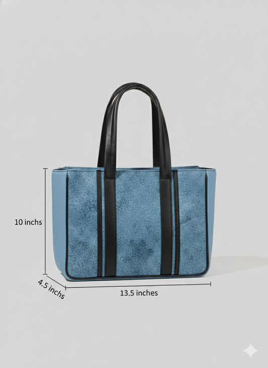 Book Totes : Blushing Blue