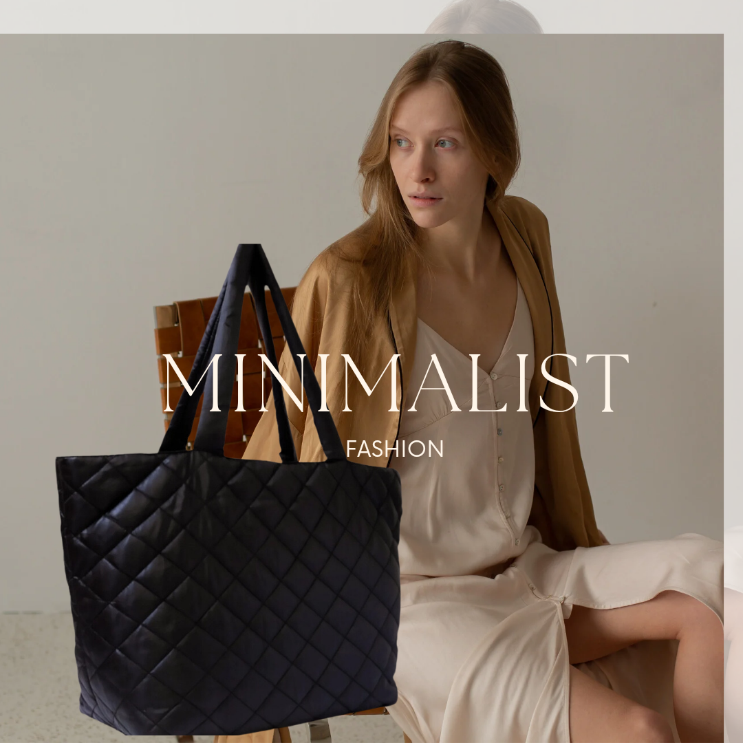 Quilted Boat Totes Black