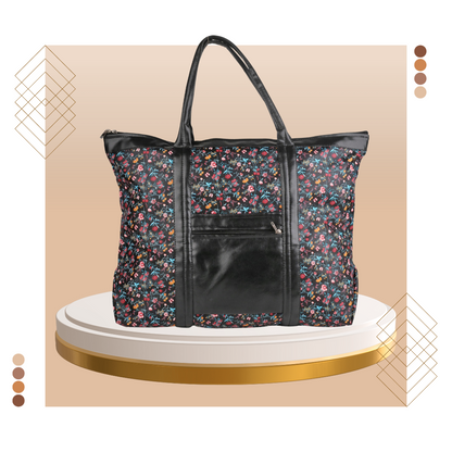 On-the-Go Tote Bag | Faux Leather Exterior & Inner Waterproof Lining