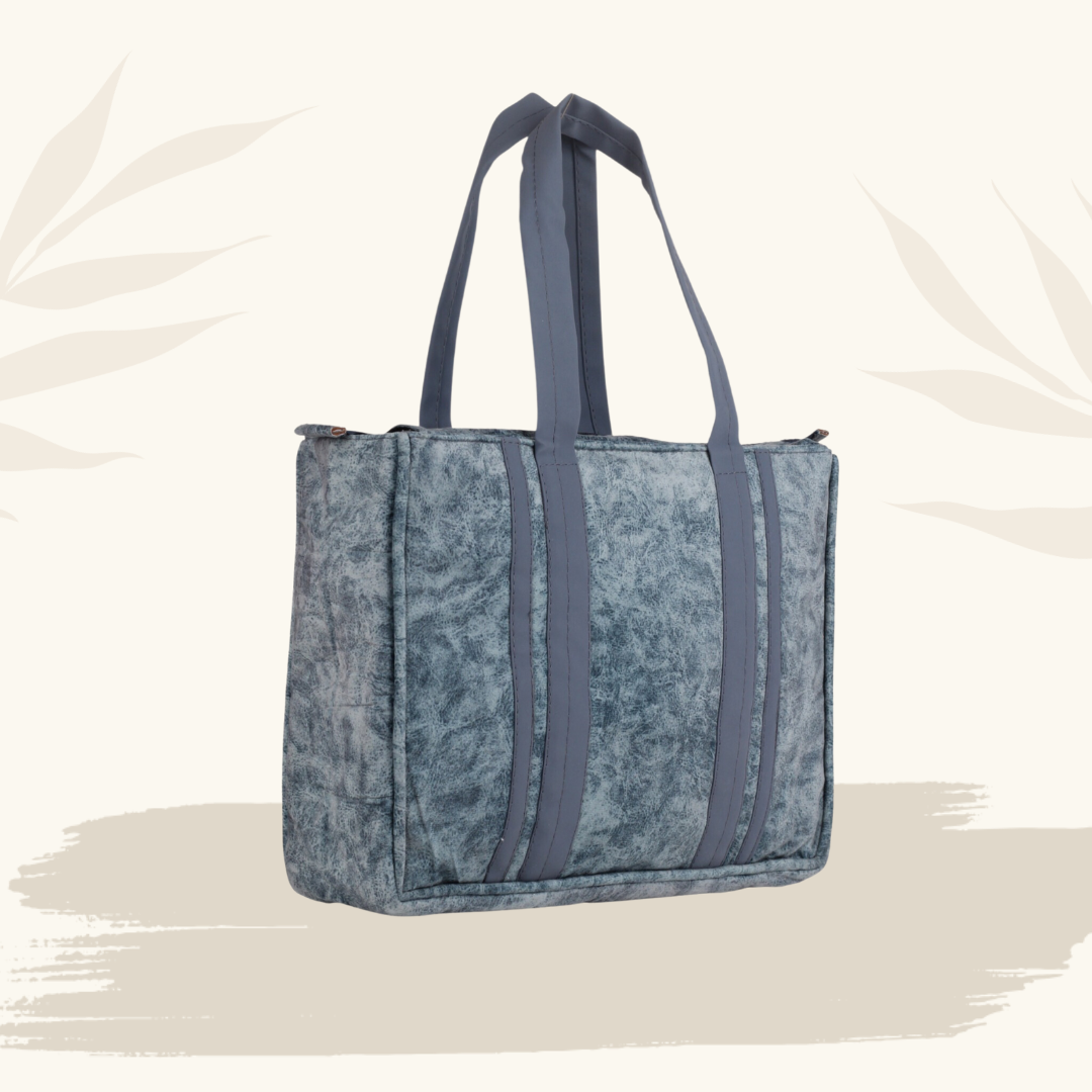 Book totes  ( Medium Sizes Suede and Leather Box Totes )