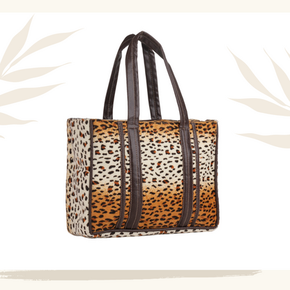 Book totes  ( Medium Sizes Suede and Leather Box Totes )