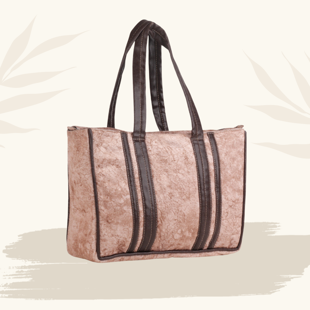 Book totes  ( Medium Sizes Suede and Leather Box Totes )