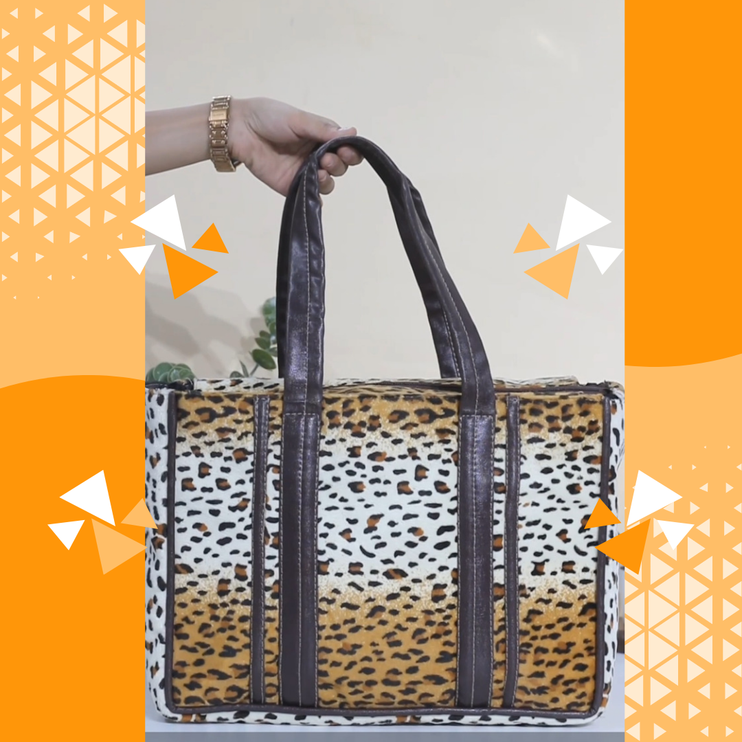Book totes  ( Medium Sizes Suede and Leather Box Totes )