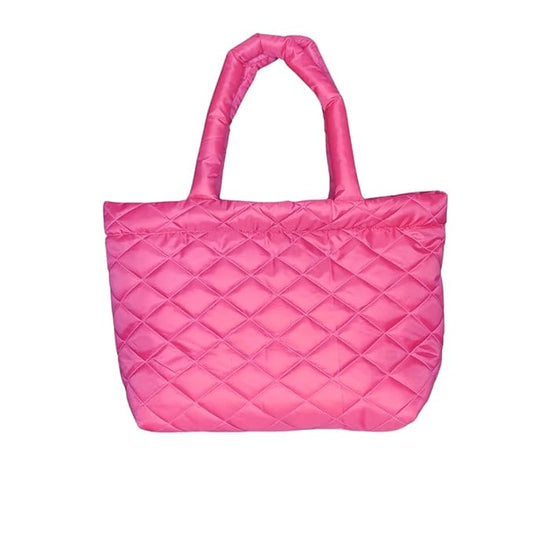 Quilted Boat Totes Pink