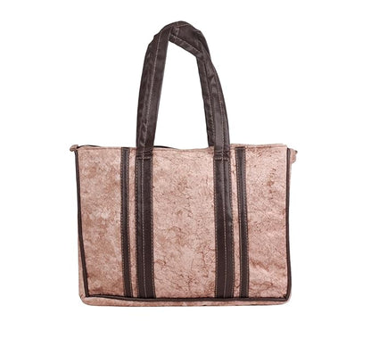 Book Totes ( Small Sizes Suede and Leather Box Totes )