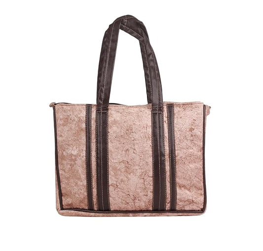 Book Totes ( Small Sizes Suede and Leather Box Totes )