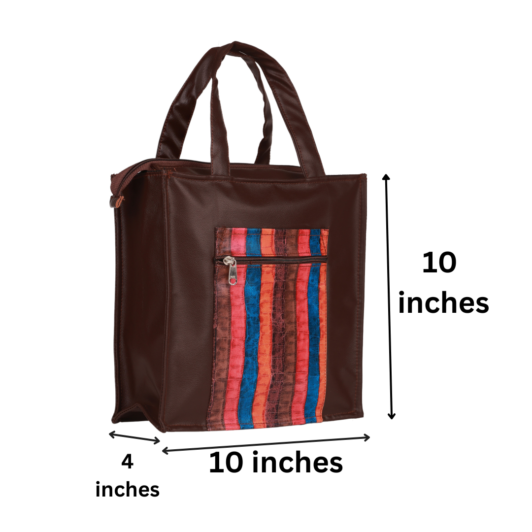 Multi Utility Lunch Bag : Basic Brown