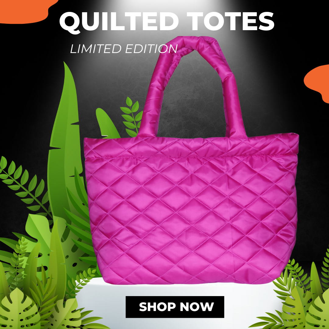 Quilted Boat Totes