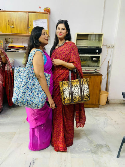 Book Totes : Vibrantly Wild (Tiger Print)