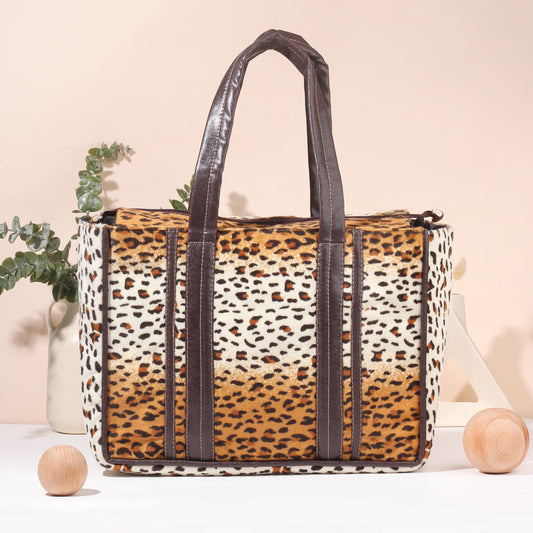 Book Totes : Vibrantly Wild (Tiger Print)