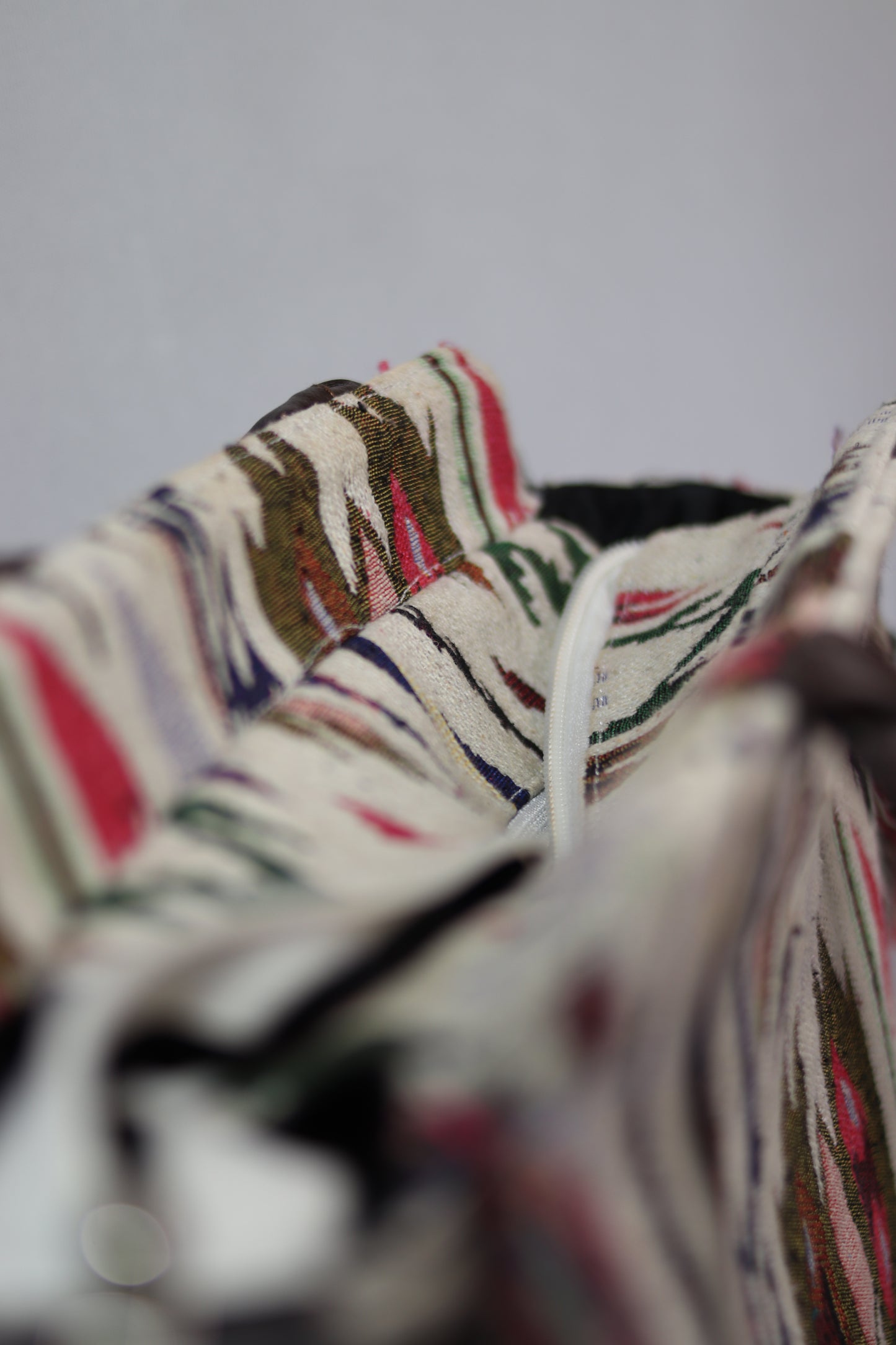 Vibrant White Frill Totes