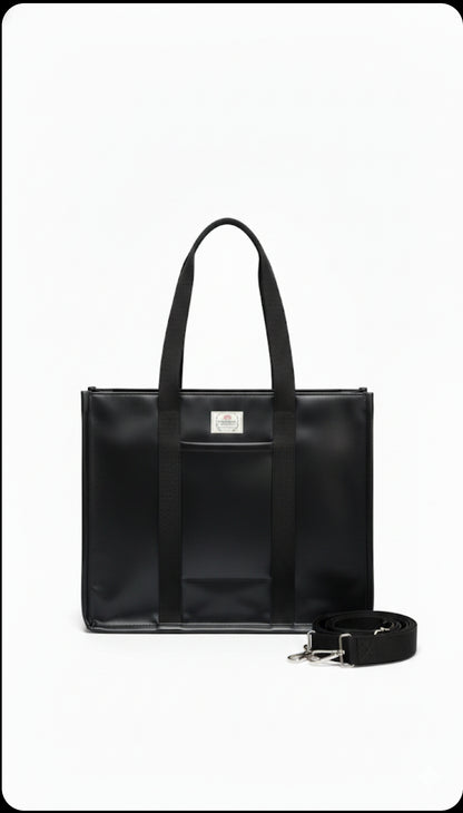 Lunch cum Laptop Bag: Black