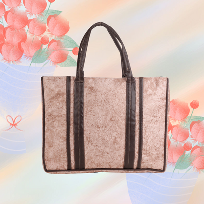 Book totes  ( Large Sizes Suede and Leather Box Totes )